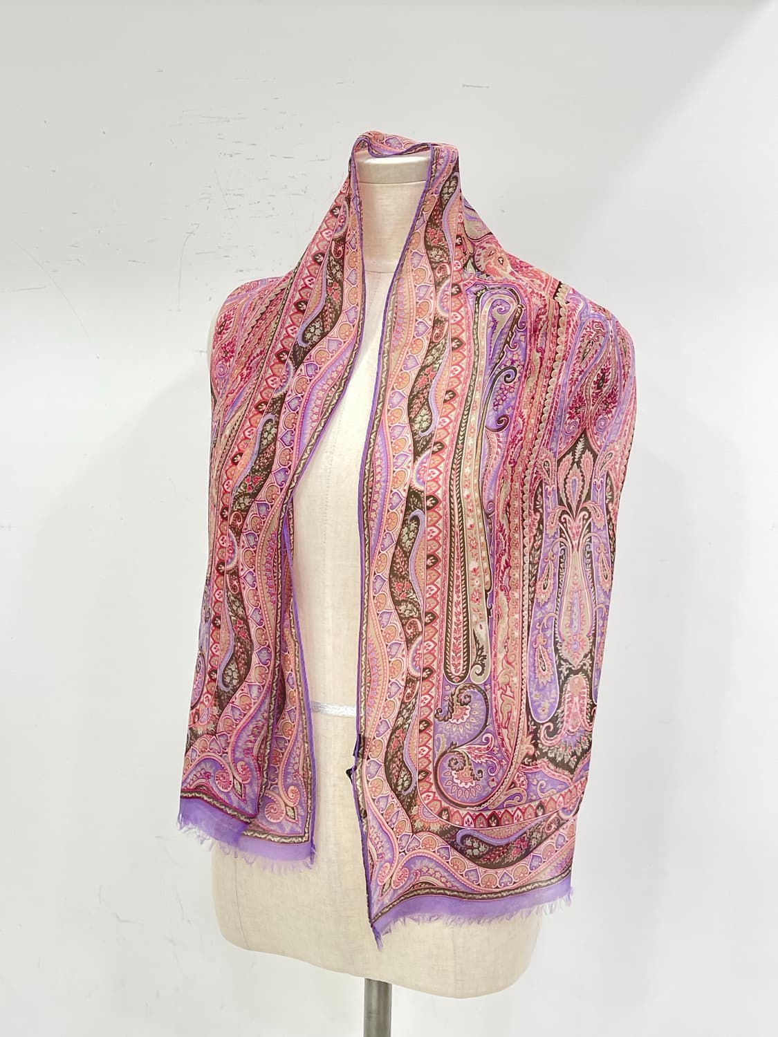 에트로 실크 머플러 상품이미지2