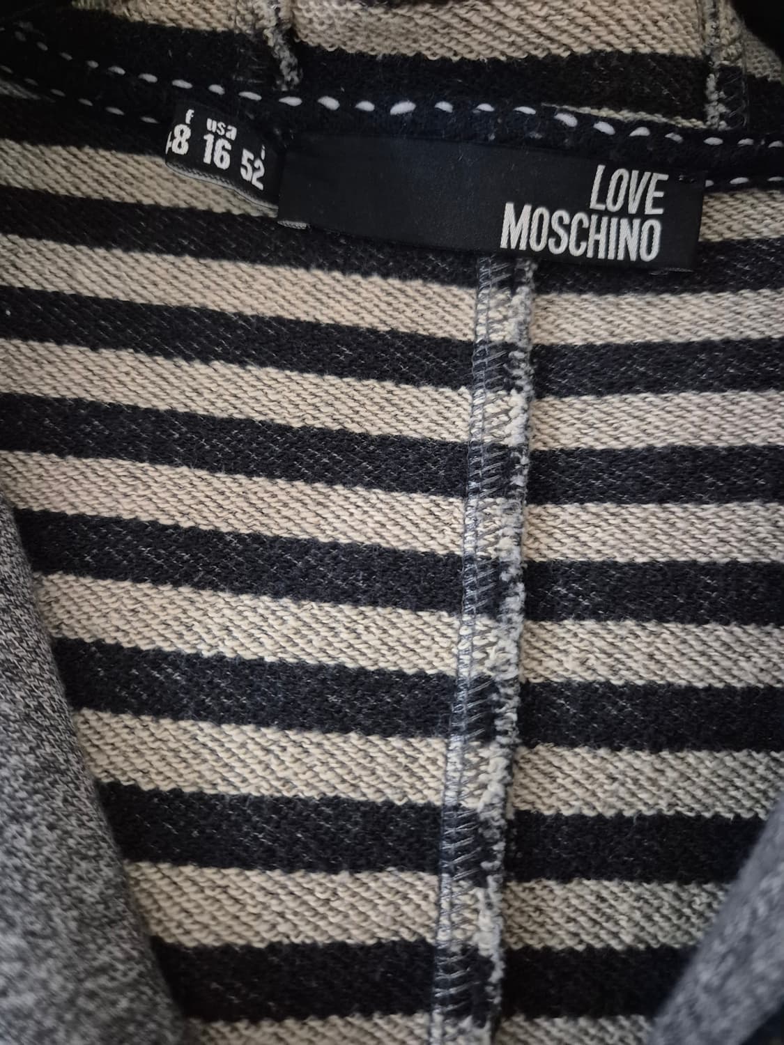 러브모스키노 스판 후드집업 상품이미지5