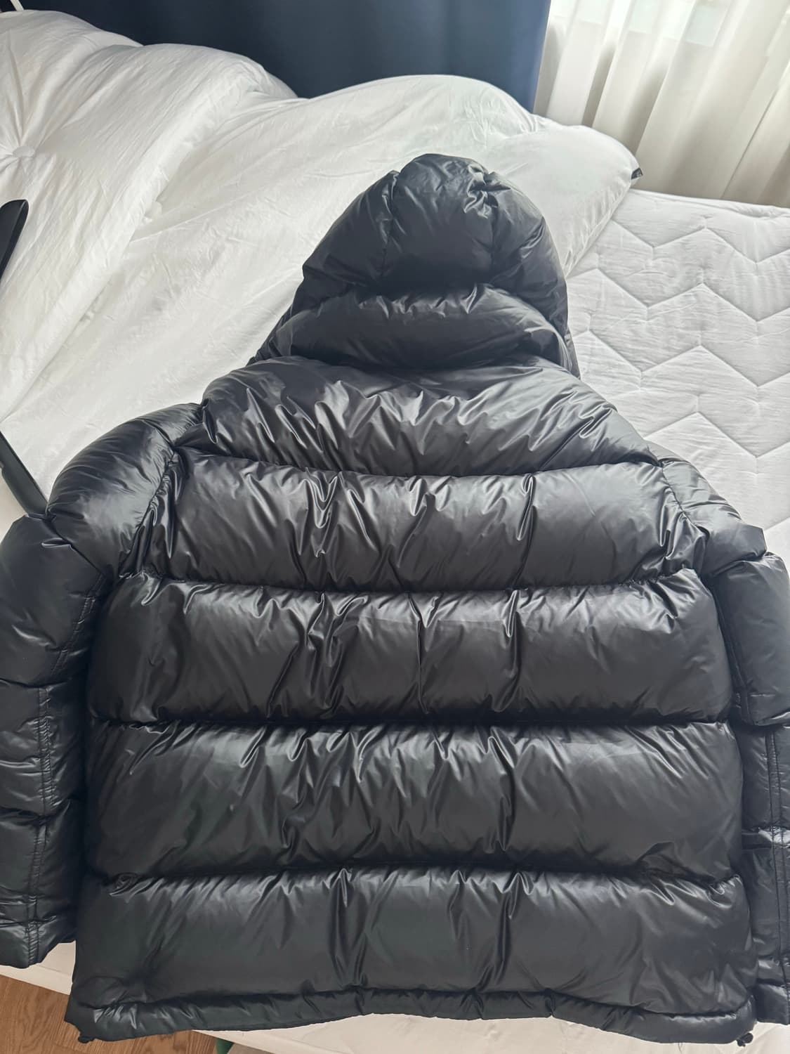 스투시 마이크로 립스탑 다운 파카 블랙 S 상품이미지7