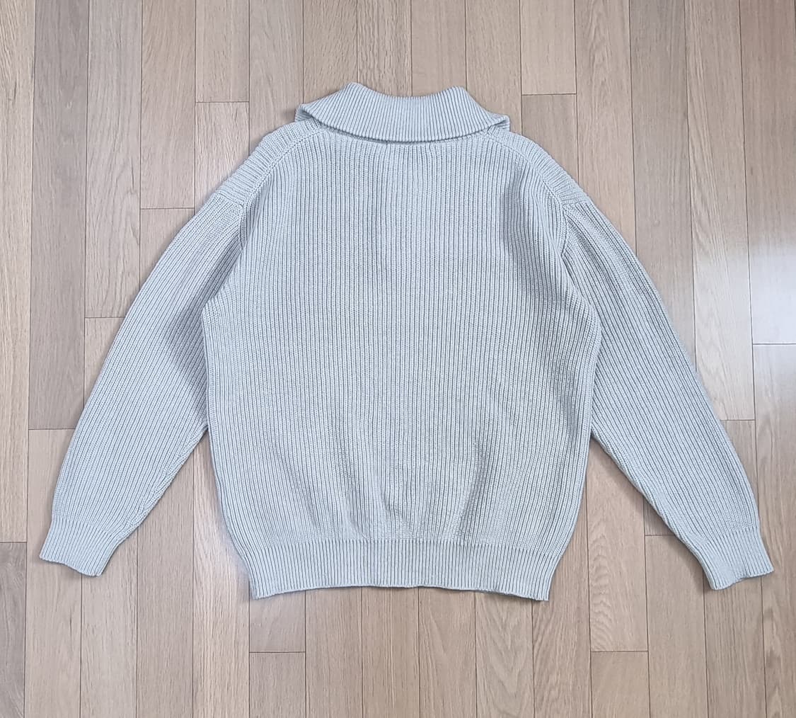 키뮤어 코튼 워셔블 반집업 니트 M _ 남성 상품이미지5