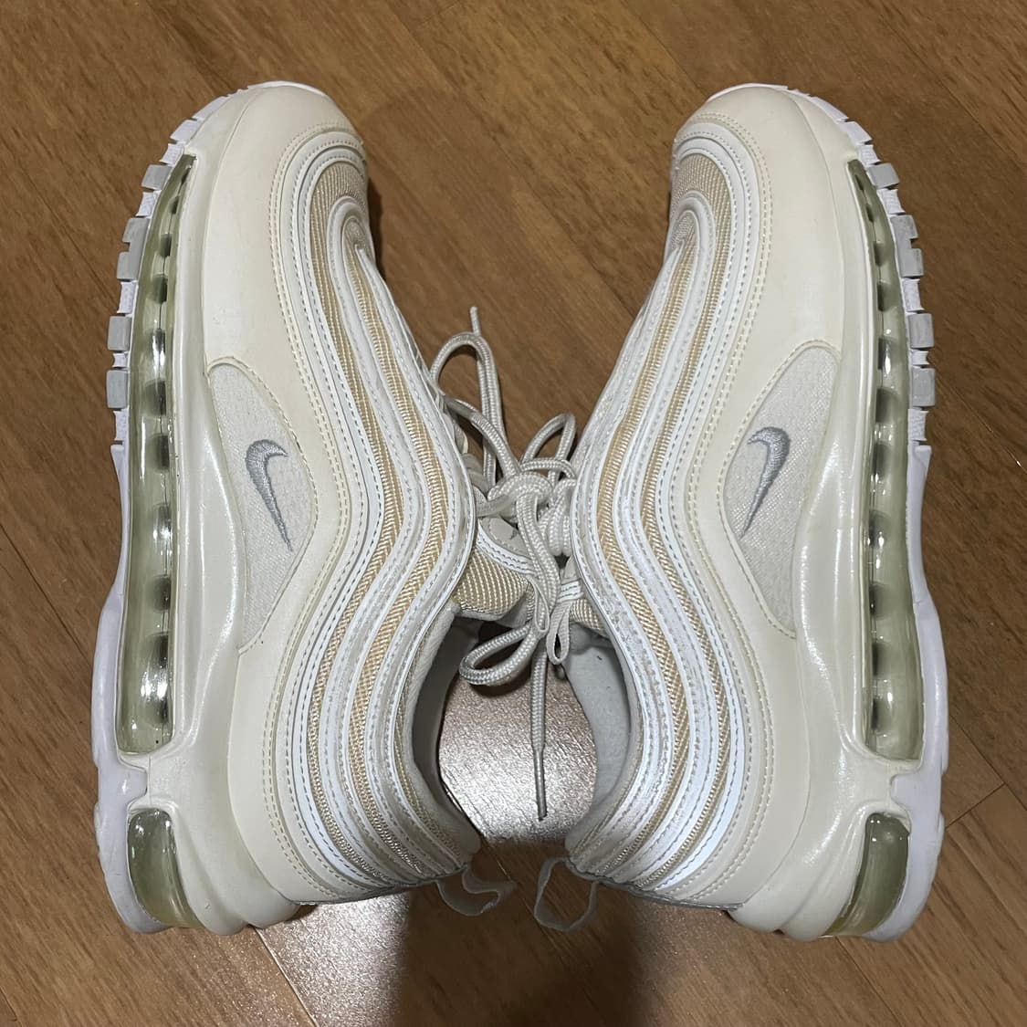 나이키 에어맥스 97 트리플 화이트 245 상품이미지6