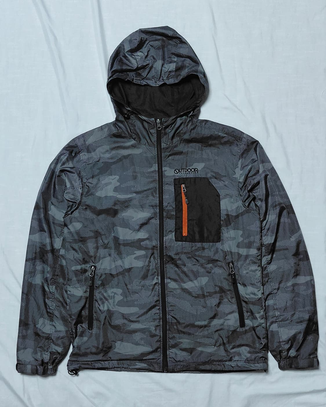 [L] 아웃도어 프로덕츠 카무플라주 메쉬 후드 바람막이 상품이미지1