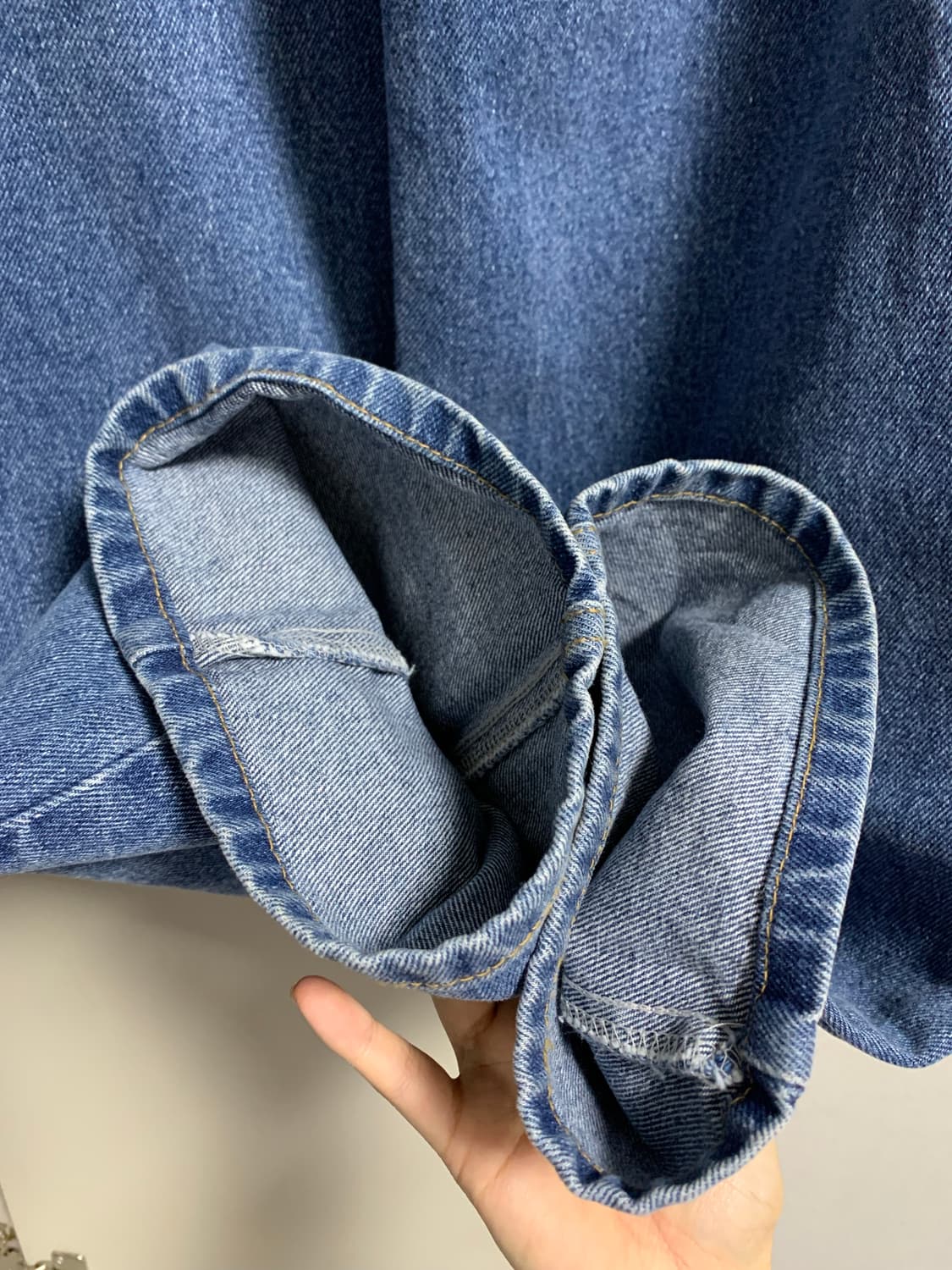 일괄) 쉬이즈큐트 버디데님 1사이즈 블루/라이트블루 상품이미지4