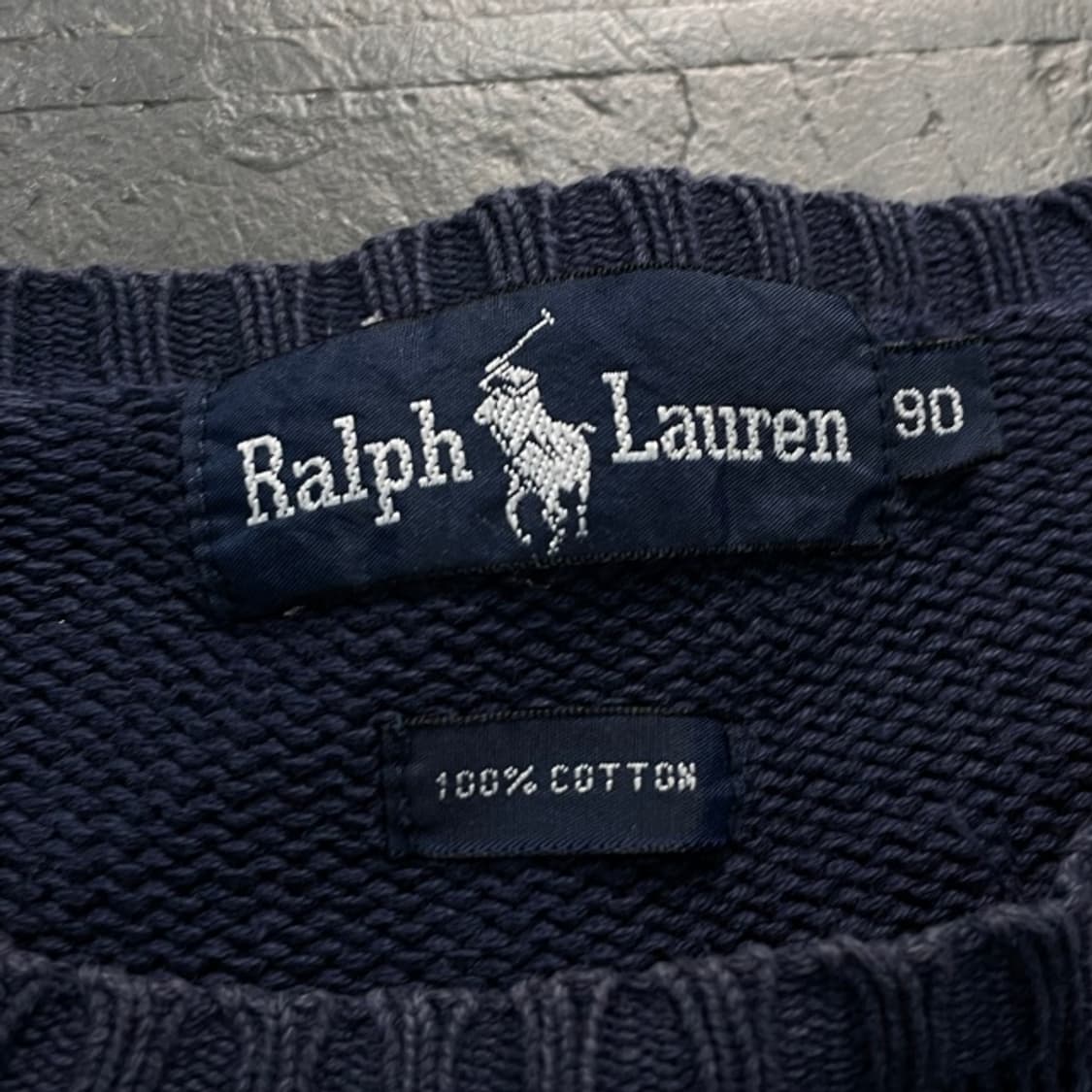 90 폴로 90s 신한 니트  상품이미지3