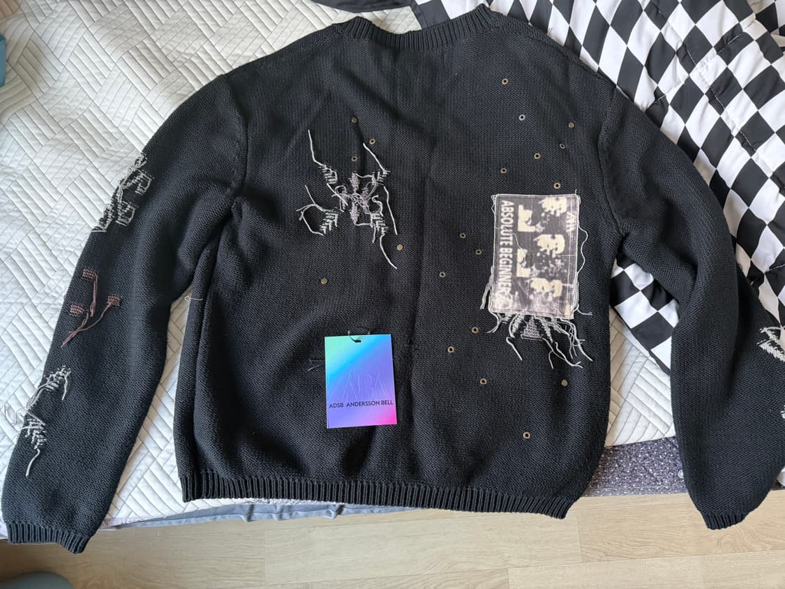 자라 x 앤더슨벨 패치 가디건 L사이즈 상품이미지4