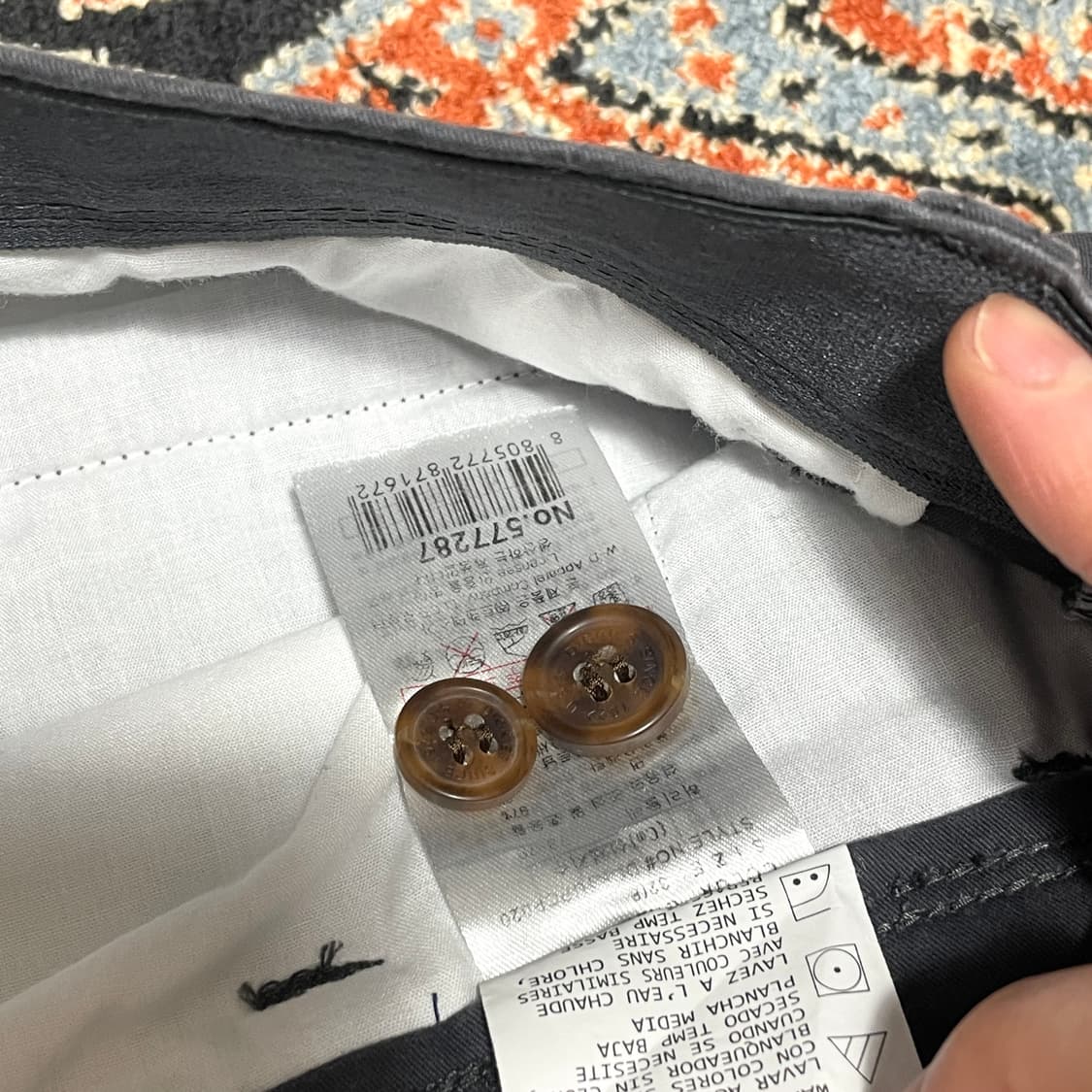 디키즈 워크웨어 차콜 치노팬츠 남성32  상품이미지5