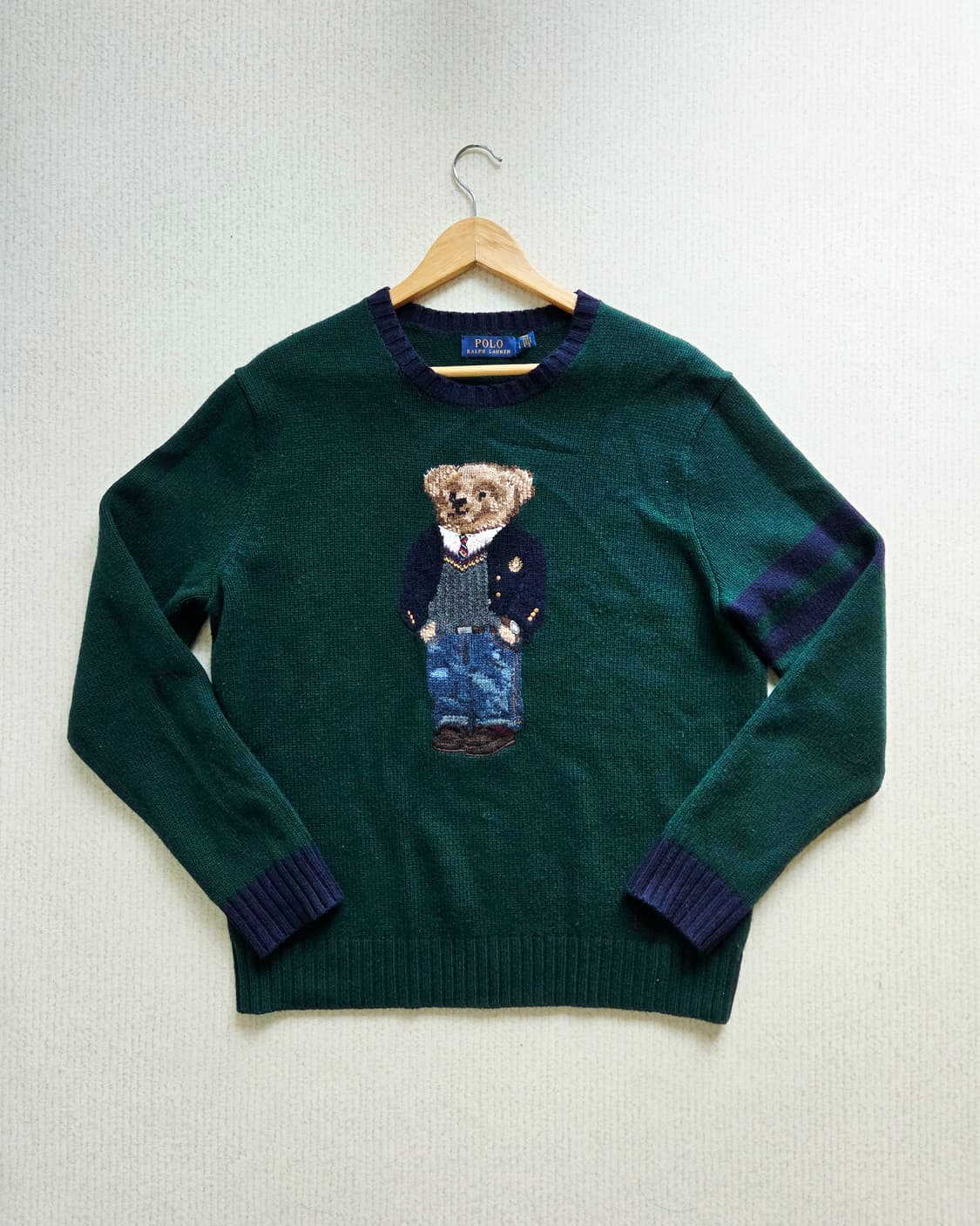 폴로 랄프로렌 크레스트 베어 자수 니트 상품이미지3