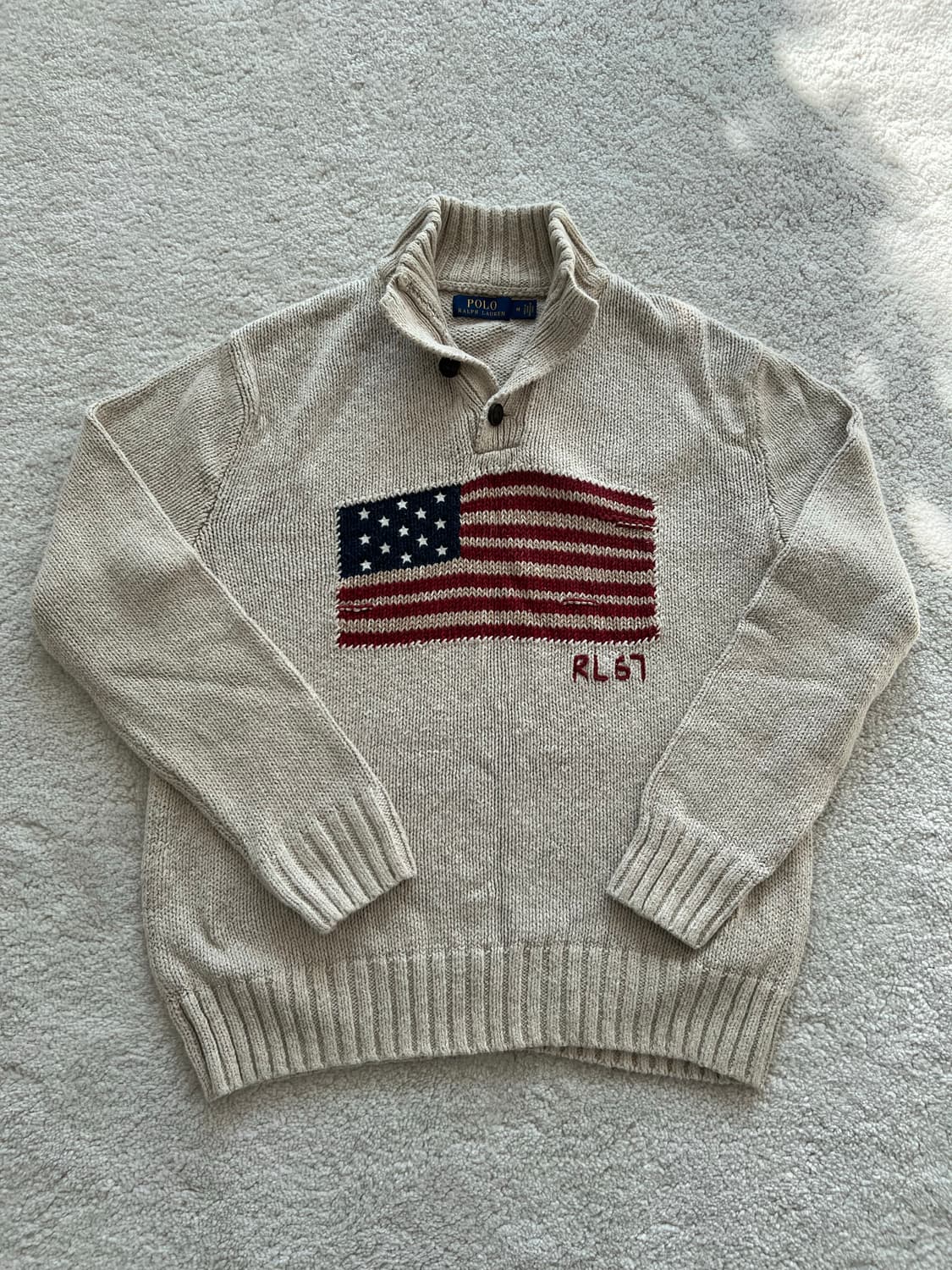 폴로랄프로렌 성조기 니트 상품이미지1