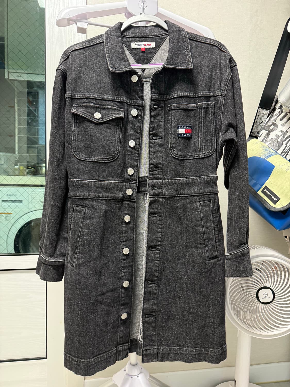 타미진스 미니 데님 셔츠 드레스 상품이미지3