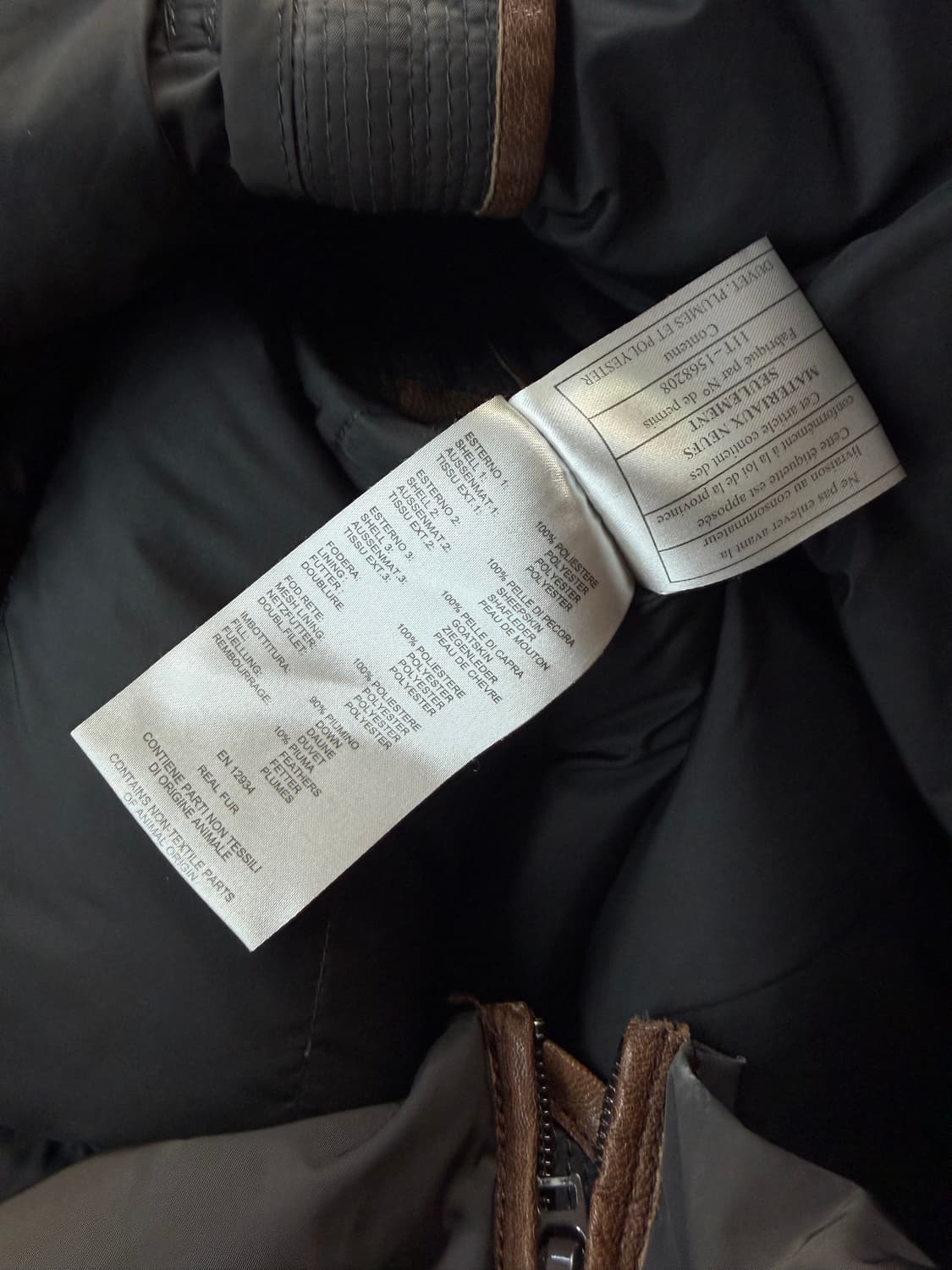 S/ 파라점퍼스 스페셜에디션 고트스킨 패딩점퍼 상품이미지9