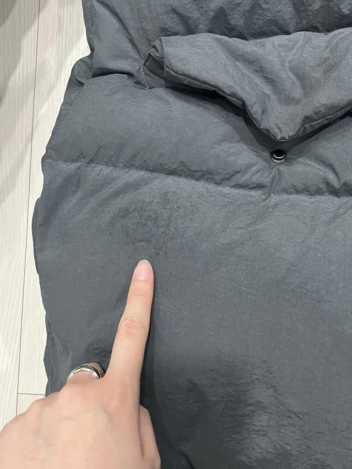 홀리선 노스코브 패딩 차콜 L 상품이미지8