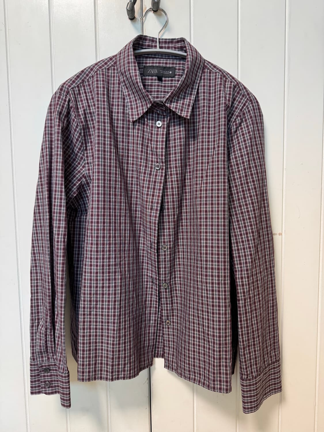 자라 체크셔츠 xl사이즈 상품이미지1