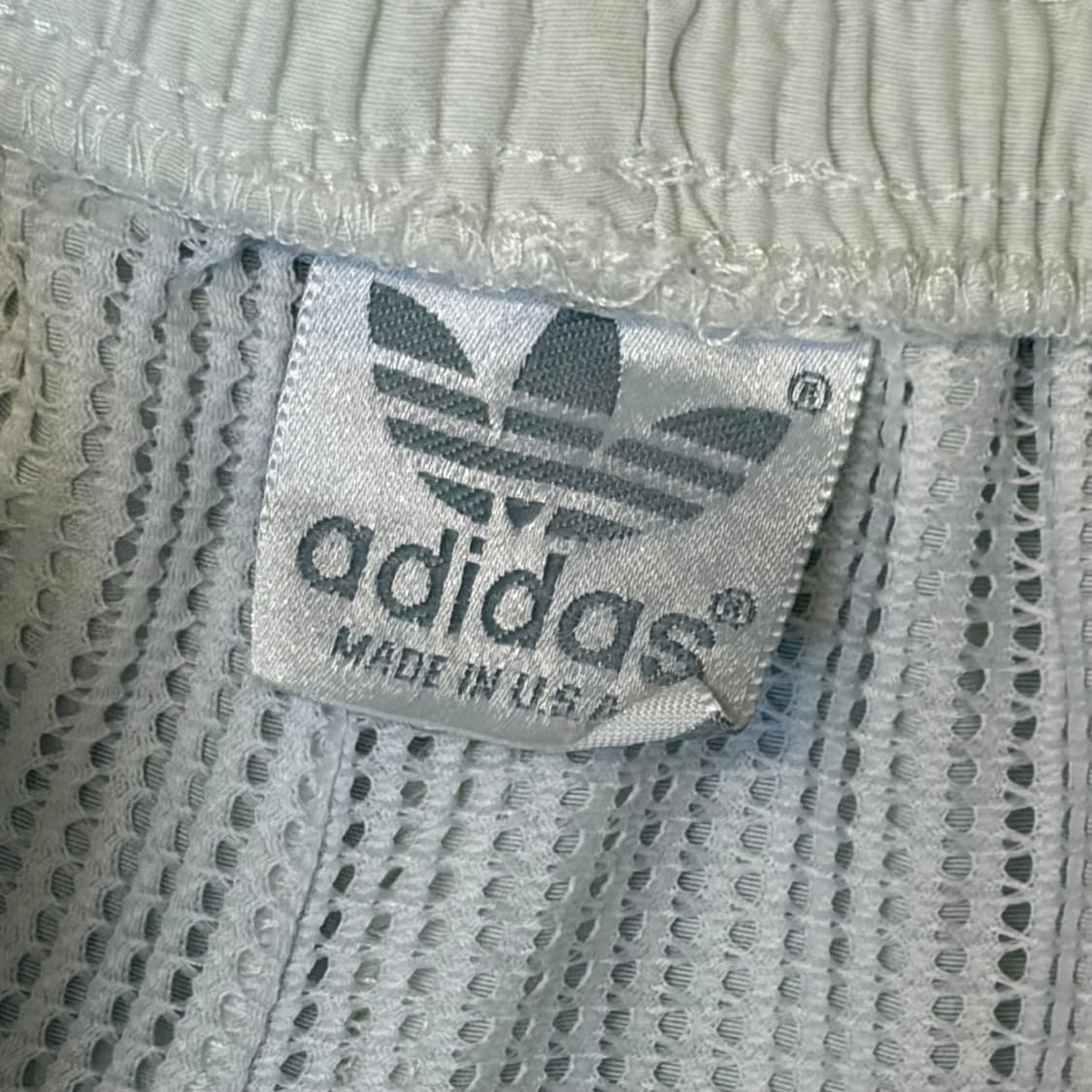 80s Made in USA 아디다스 츄리닝 트레이닝팬츠 바람막이 팬츠 상품이미지5