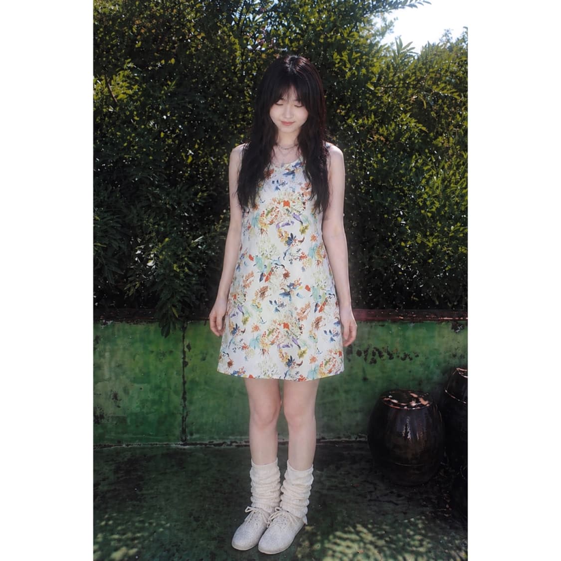 여름방학 시골 소녀 원피스 상품이미지1