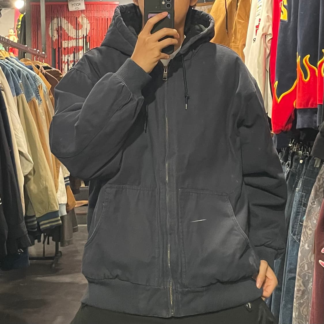 [IM] VTG 네이비후드 워크자켓 상품이미지6