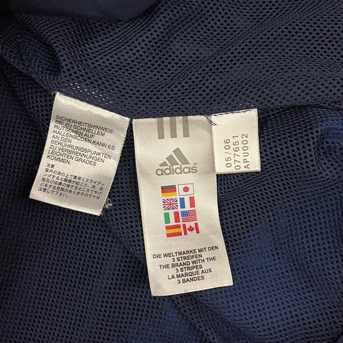아디다스 첼시 네이비 바람막이 95 상품이미지6