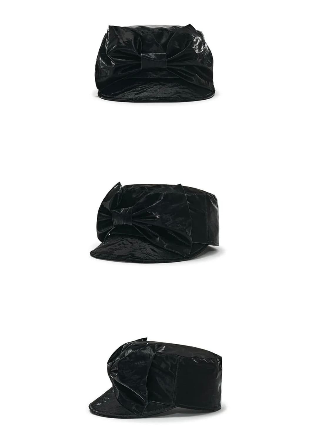 새상품)어썸니즈 벨보이 캡 리본 블랙 상품이미지8