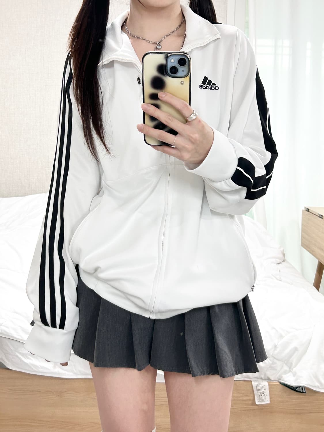 아디다스 사이드라인 화이트 져지 상품이미지4