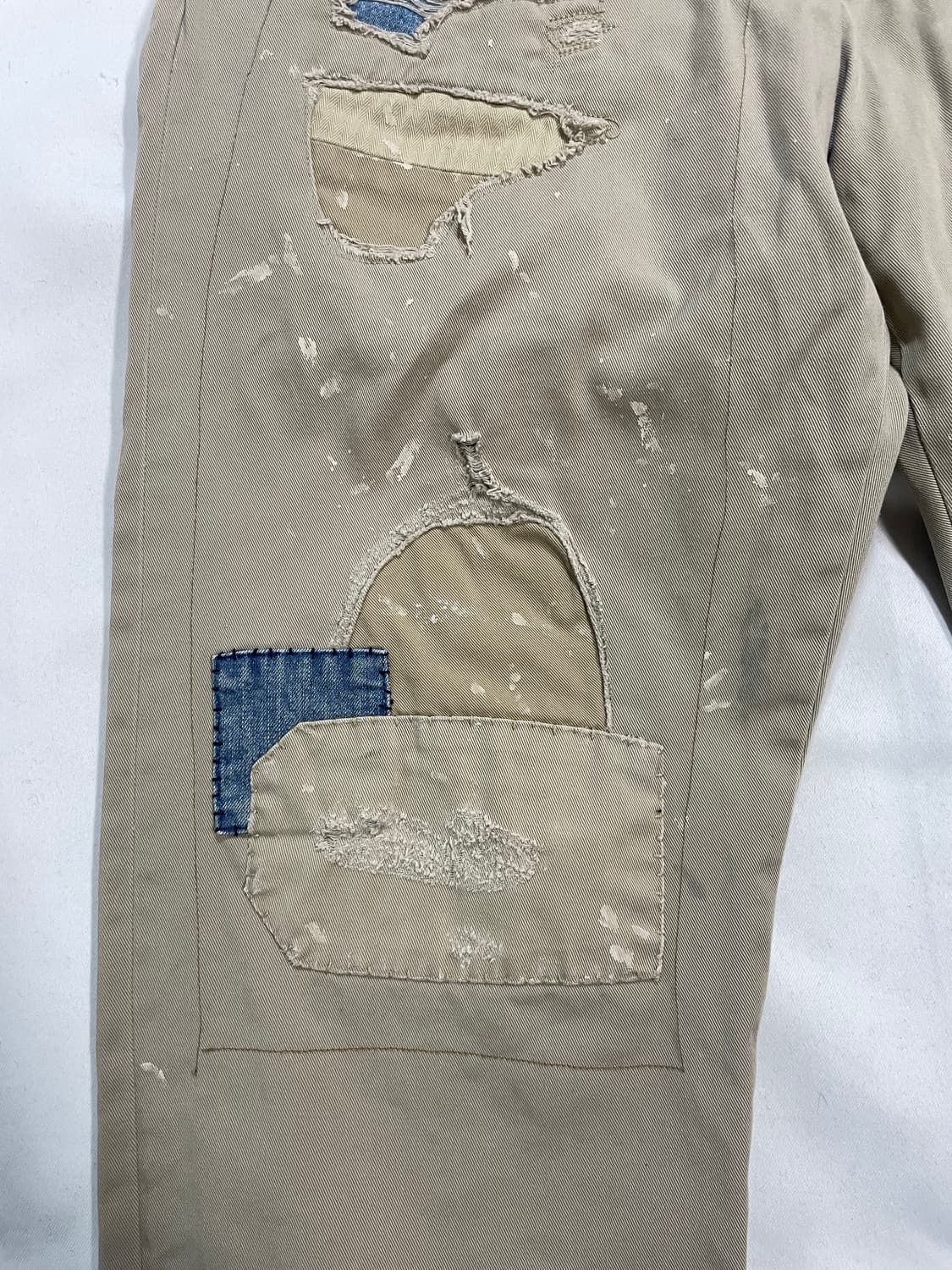 랄프로렌 폴로 리페어드 보로 코튼팬츠 상품이미지3