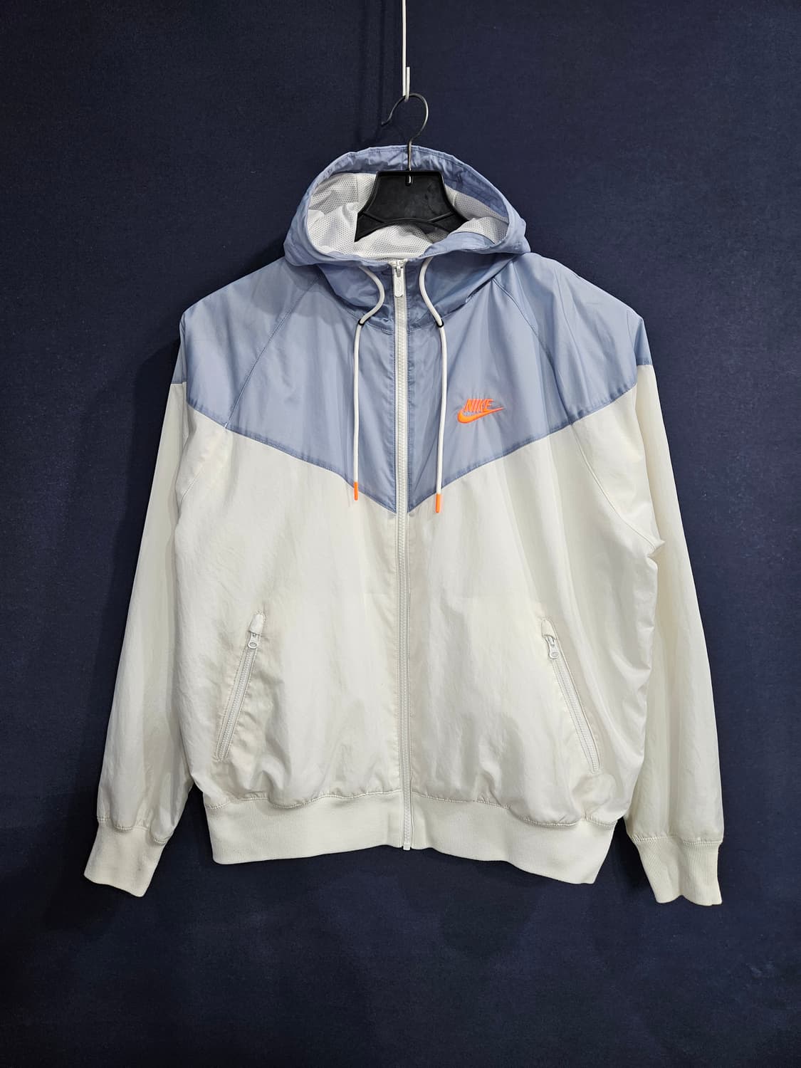 나이키 자수로고 투톤 남성 95 바람막이 후드집업  상품이미지1