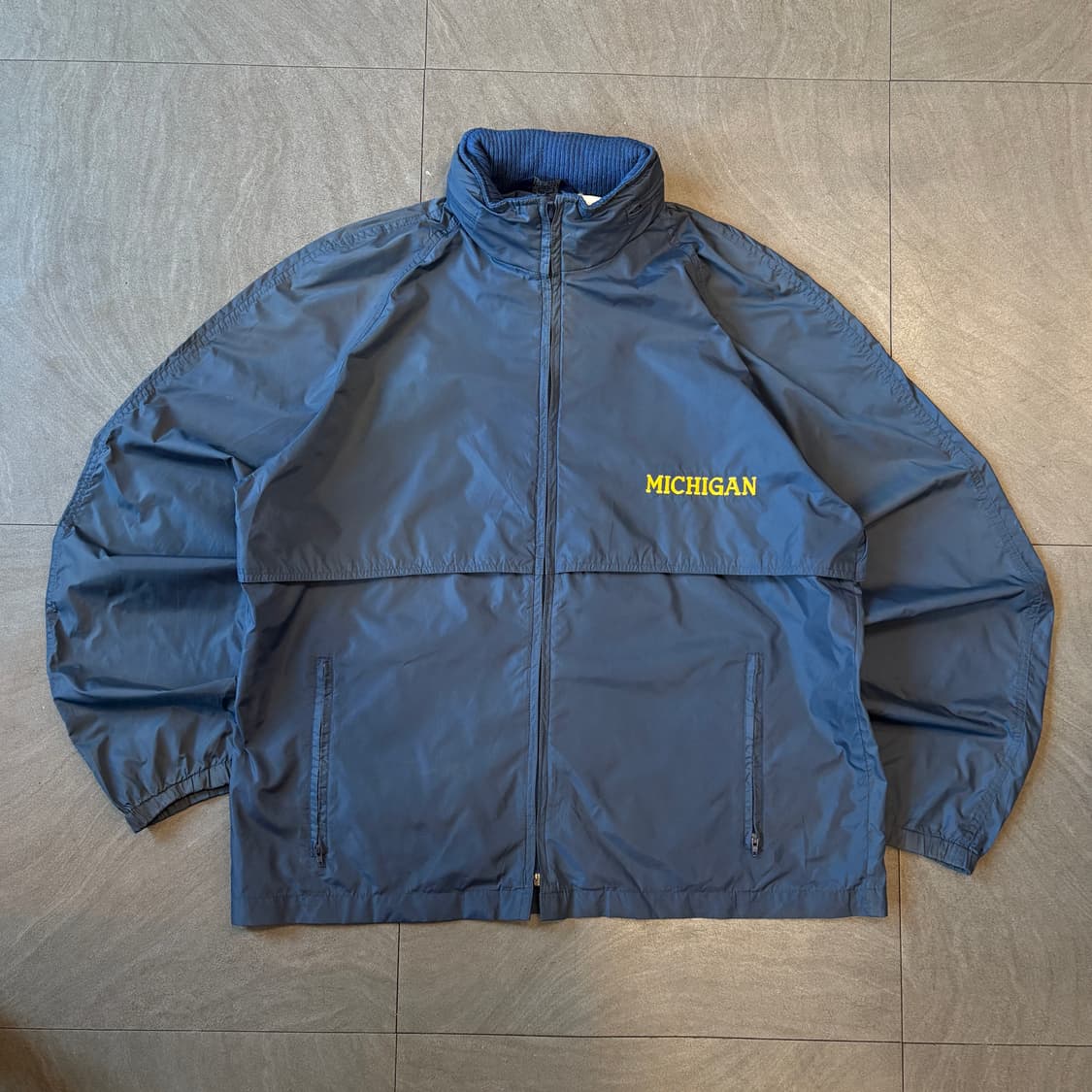 90년대 생산 울리치 네이비 윈드브레이커 자켓 상품이미지1