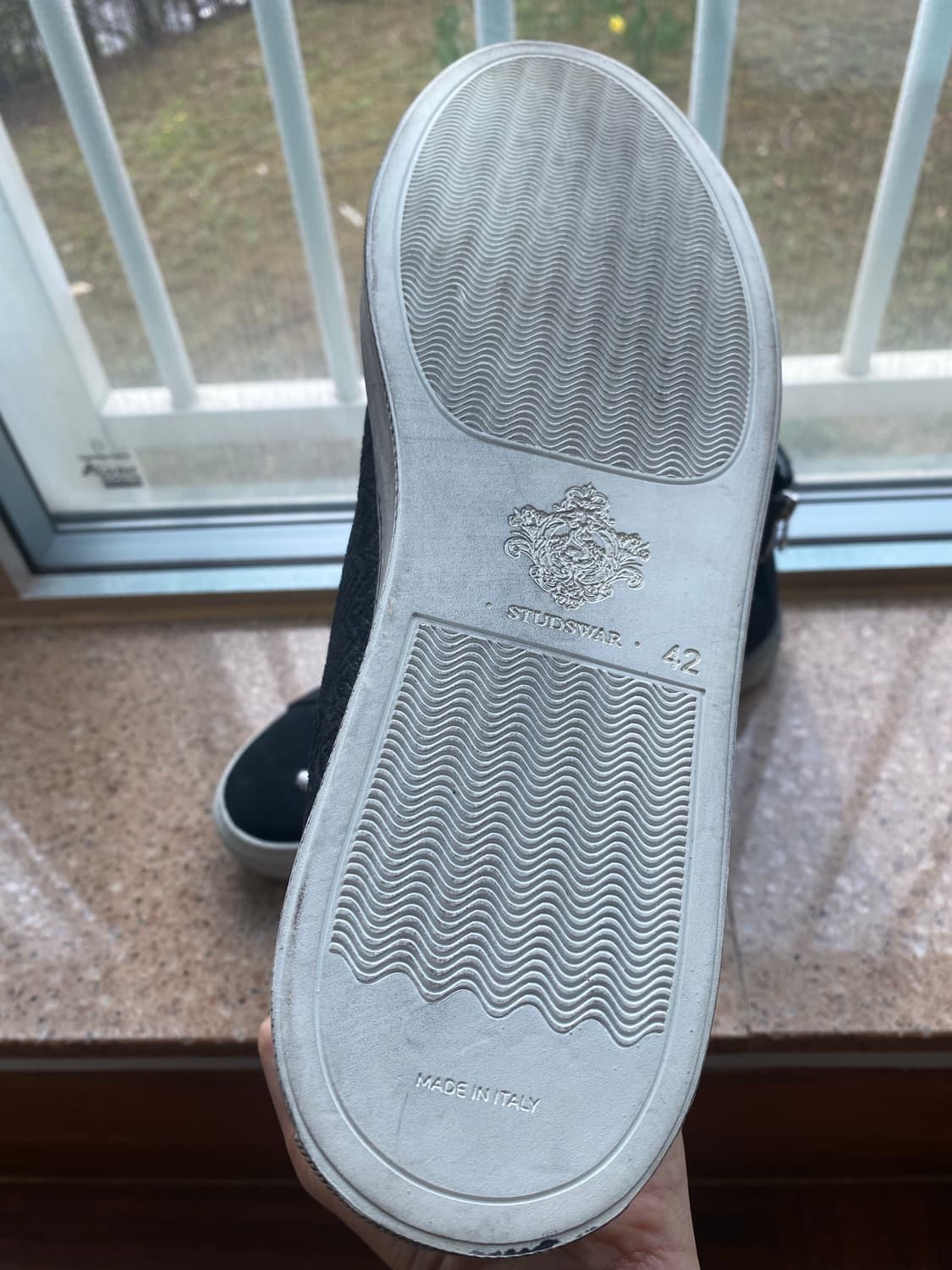 STUDSWAR 스웨이드 하이탑 스니커즈 상품이미지5