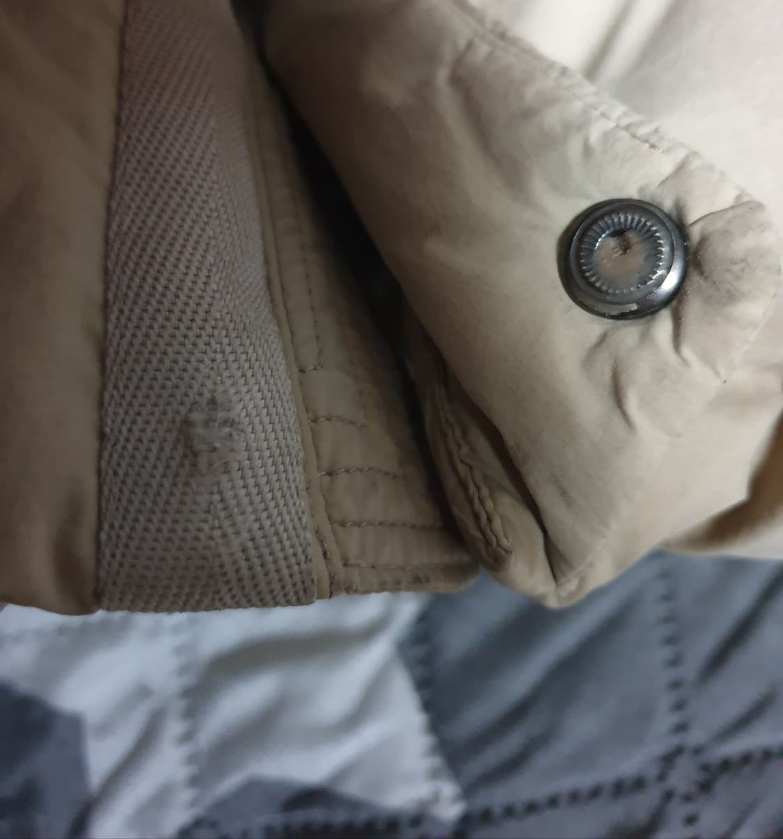 내셔널지오그래픽 키즈 매너티 덕다운 혜비 패딩 베이지 (130) 상품이미지8