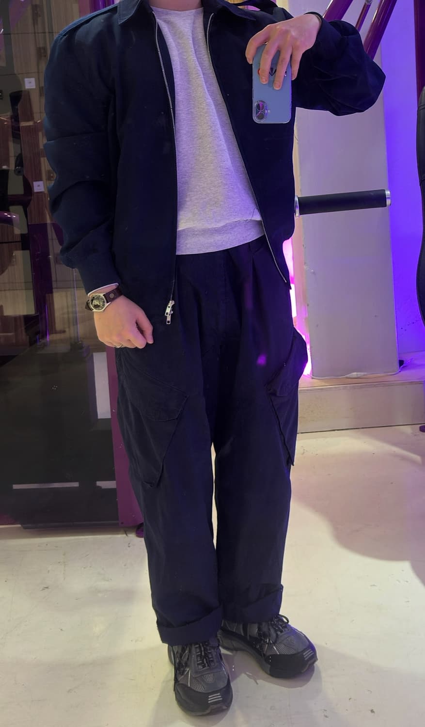 2010년대 영국 공군 RAF 보급 블루종 자켓 105 상품이미지6