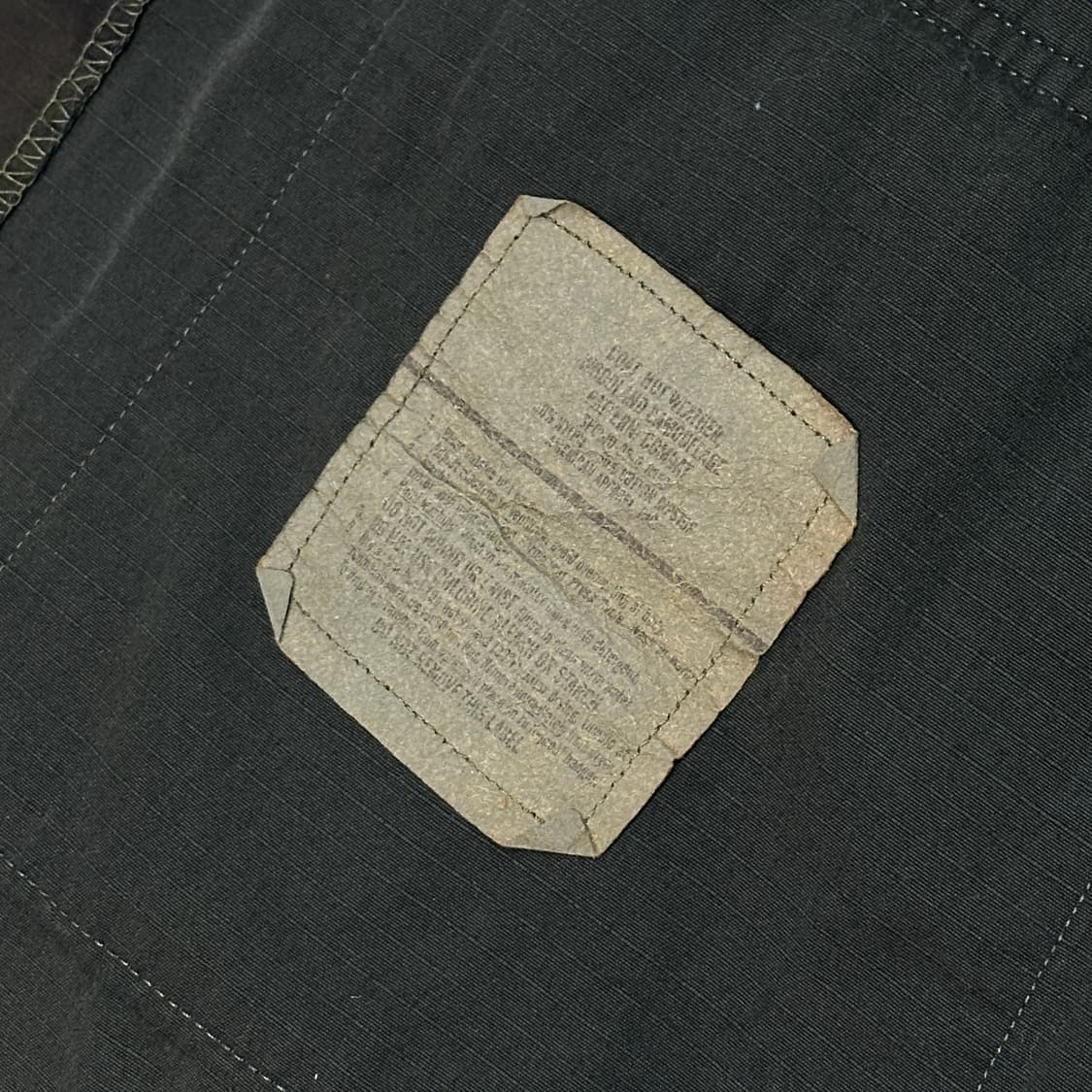 미군 90s BDU 정글 퍼티그 자켓 (L-XL) 우드랜드 상품이미지7