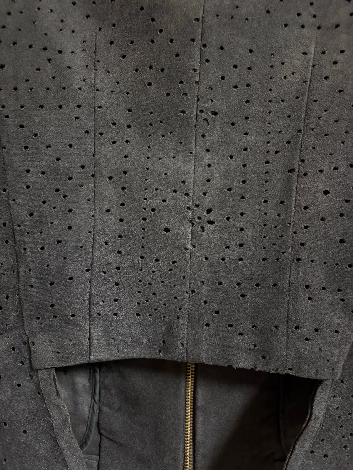 펀칭 디테일 러플 자켓 상품이미지4