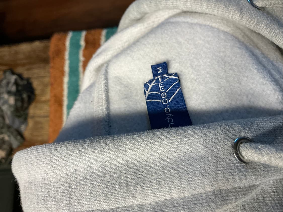 PUNK&YO 펑크앤요 후드집업 그레이 M 상품이미지3