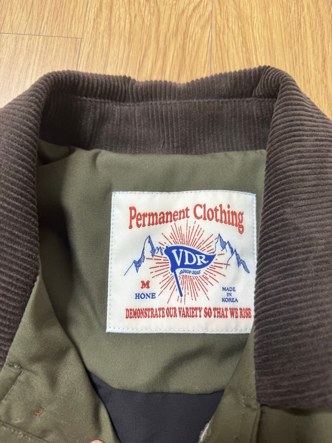 VDR 패디드 초어 자켓 m사이즈 상품이미지2