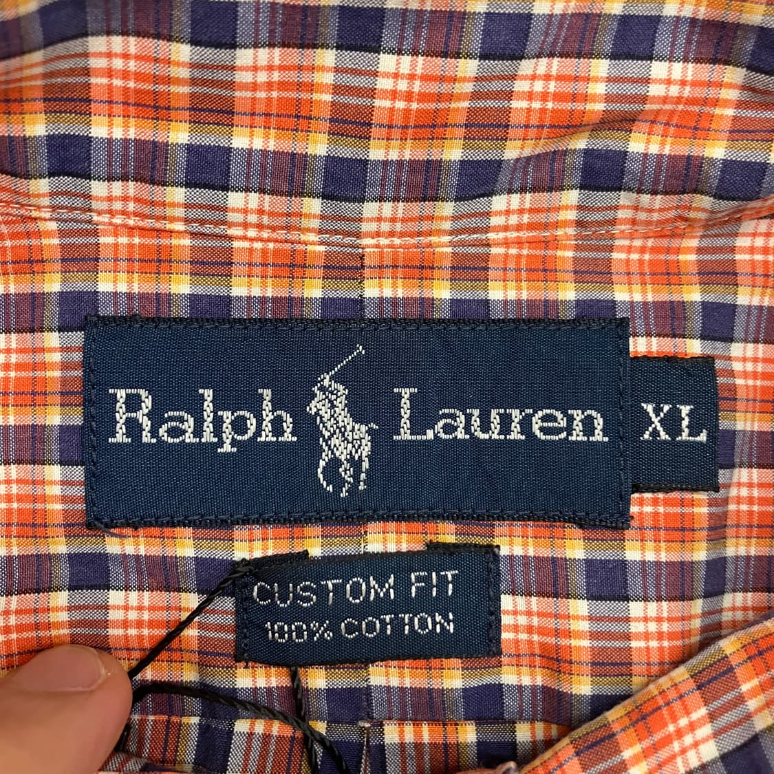 N288 폴로 체크 크롭 반팔셔츠 상품이미지3