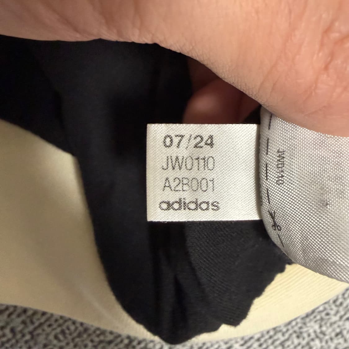 아디다스 베켄바우어 와플 져지 XL 블랙 베이지 상품이미지5