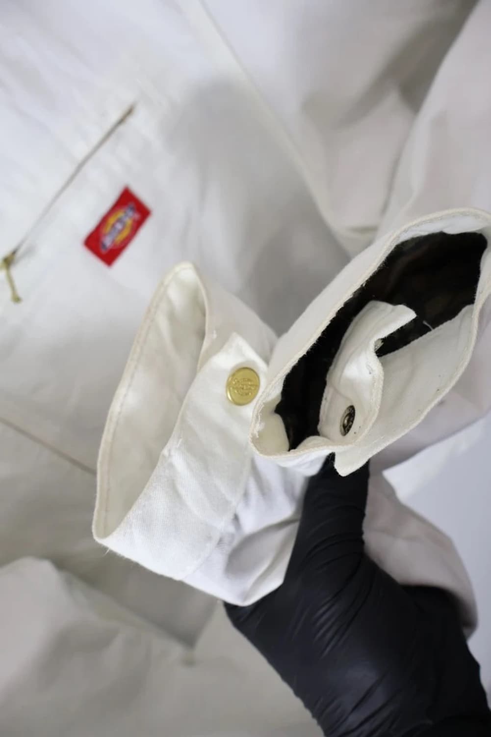 Dickies White Canvas Work Jacket 상품이미지6
