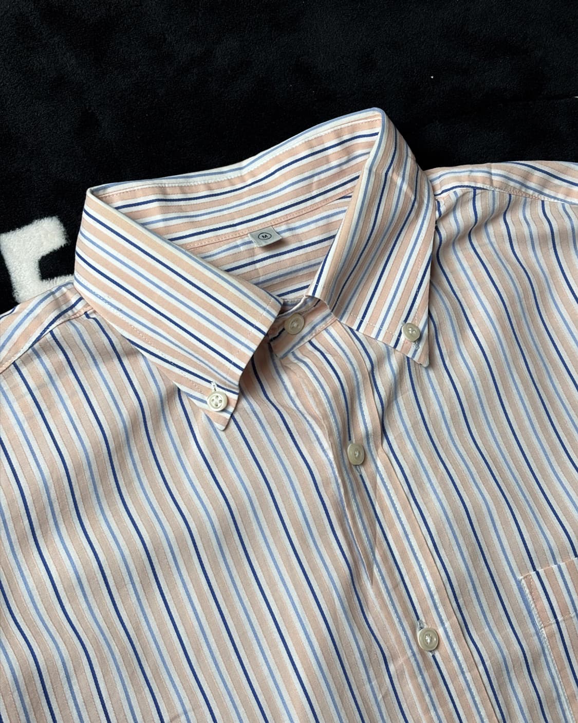 일본빈티지 세로 스트라이프 셔츠 상품이미지2