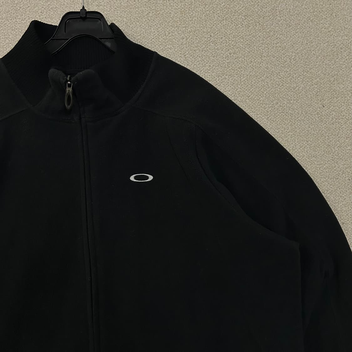 (XL) 00s 오클리 블랙 풀집업 플리스 자켓 상품이미지3