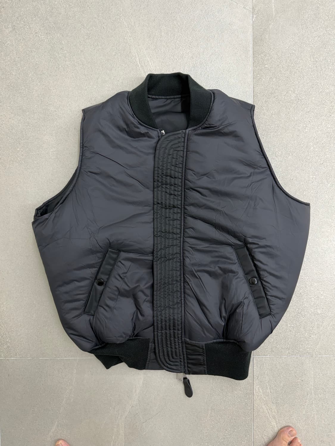 꼼데가르송 CDG X 알파인더스트리 MA-1 베스트 조끼 집업 상품이미지4