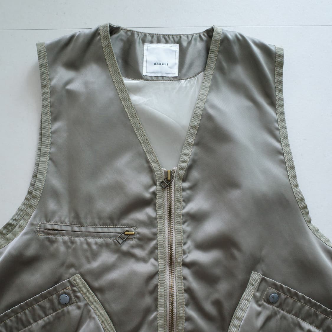 90s 빈티지 아카이브 데자토 dezert 유틸리티 집업 베스트 조끼 L 상품이미지2