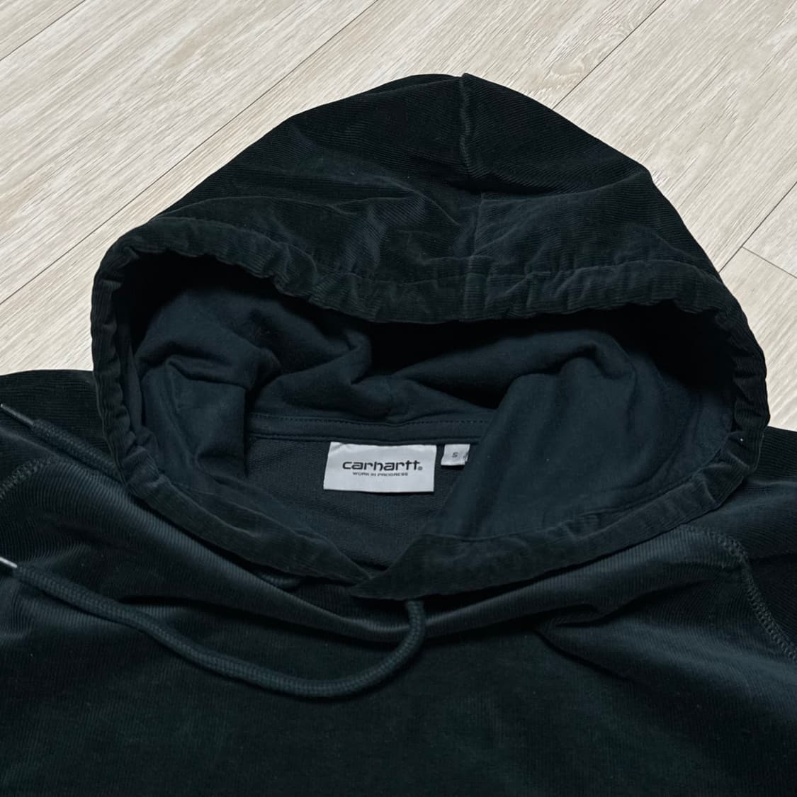 칼하트 코듀로이 후드 티셔츠 상품이미지2