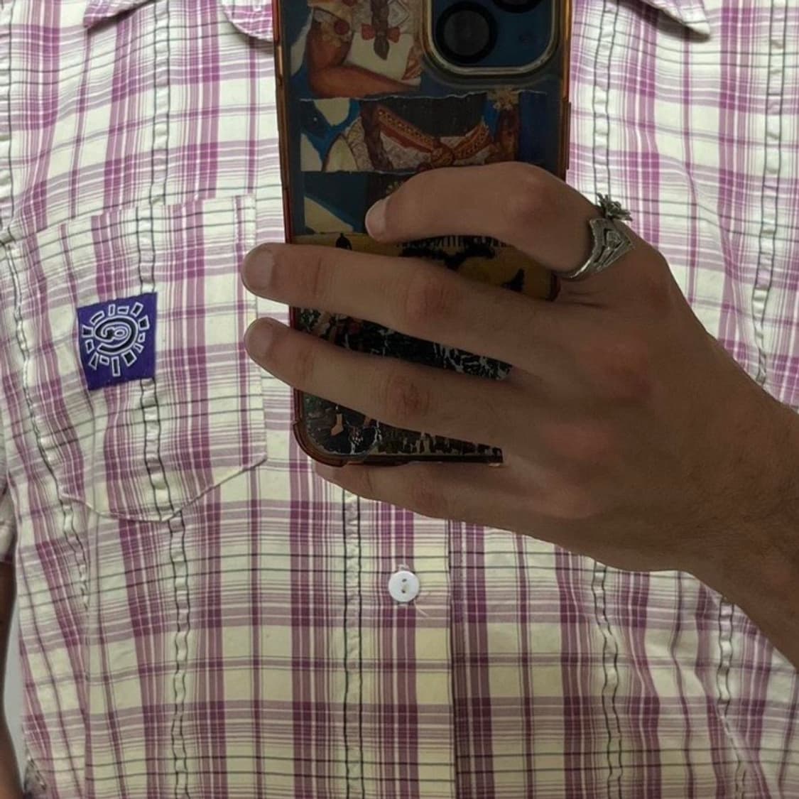 Adwysd button up shirt 상품이미지3