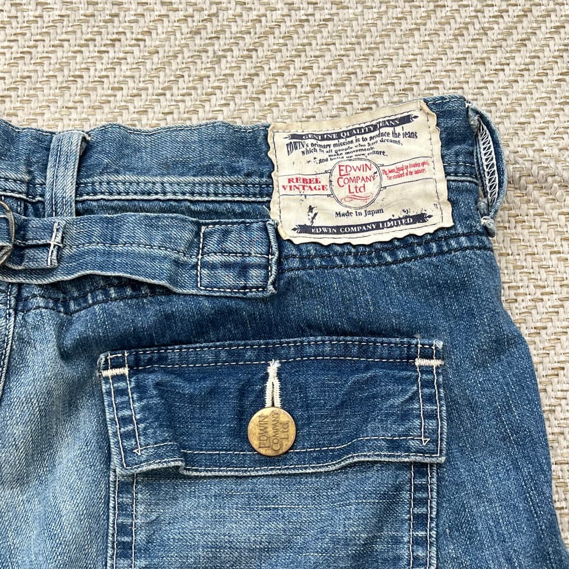 에드윈 부츠컷 데님팬츠 r3584 상품이미지6