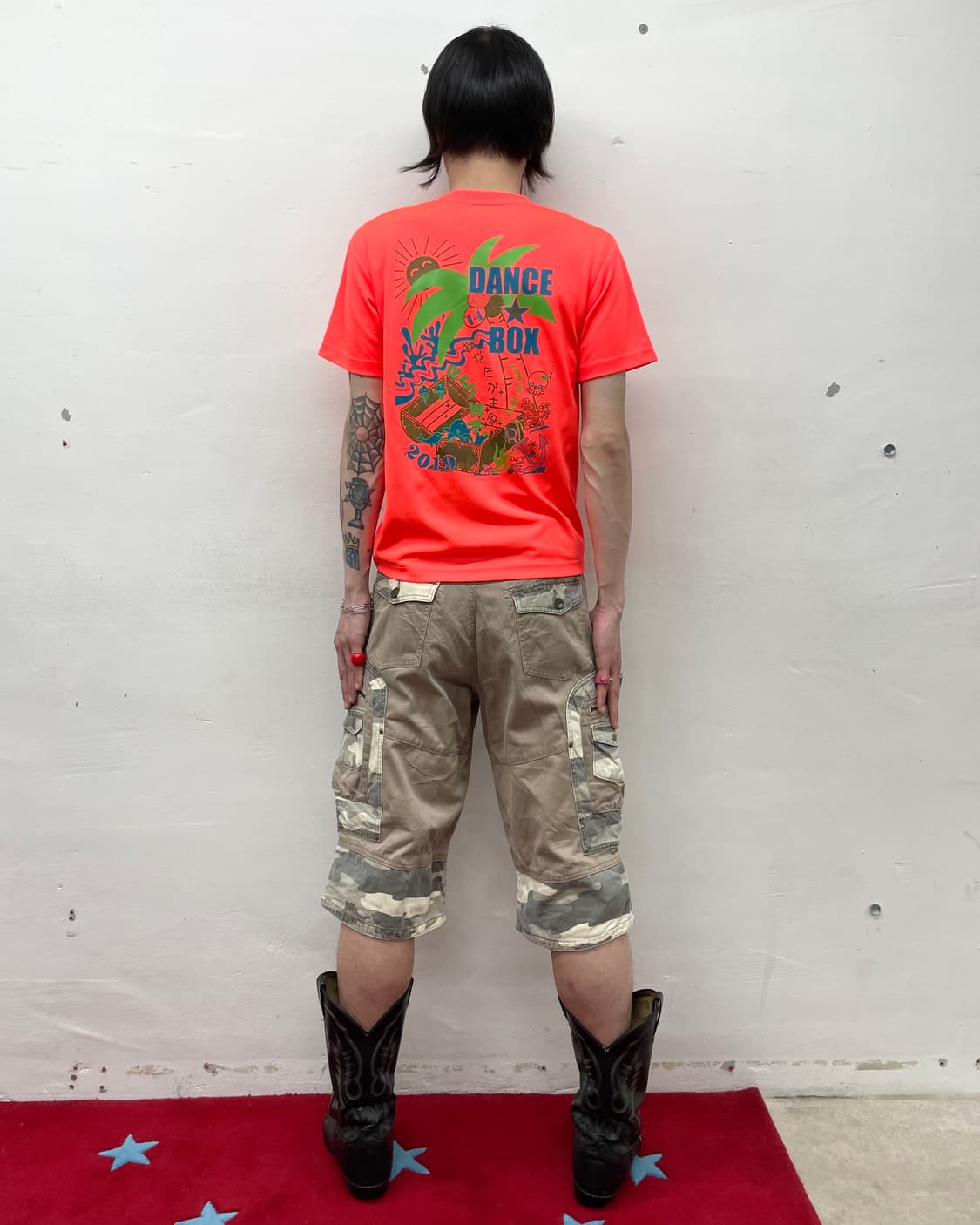 3 girls Hawaiian orange T-shirt 상품이미지4