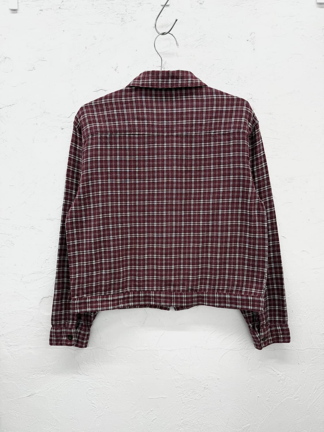 club monaco 체크 집업 상품이미지4