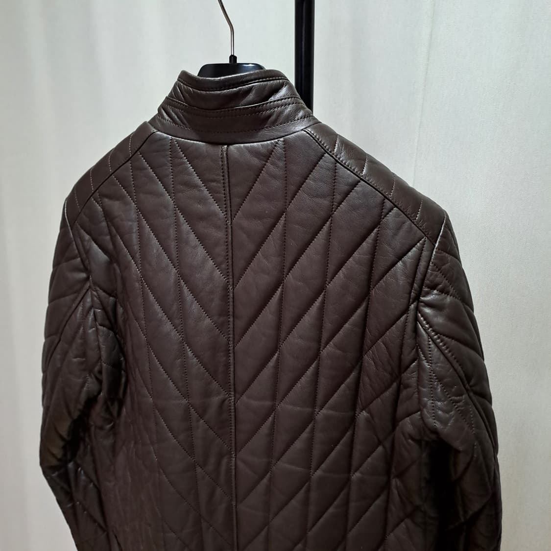 (택포) 올젠 퀼팅 양가죽 자켓 95 B331 상품이미지5