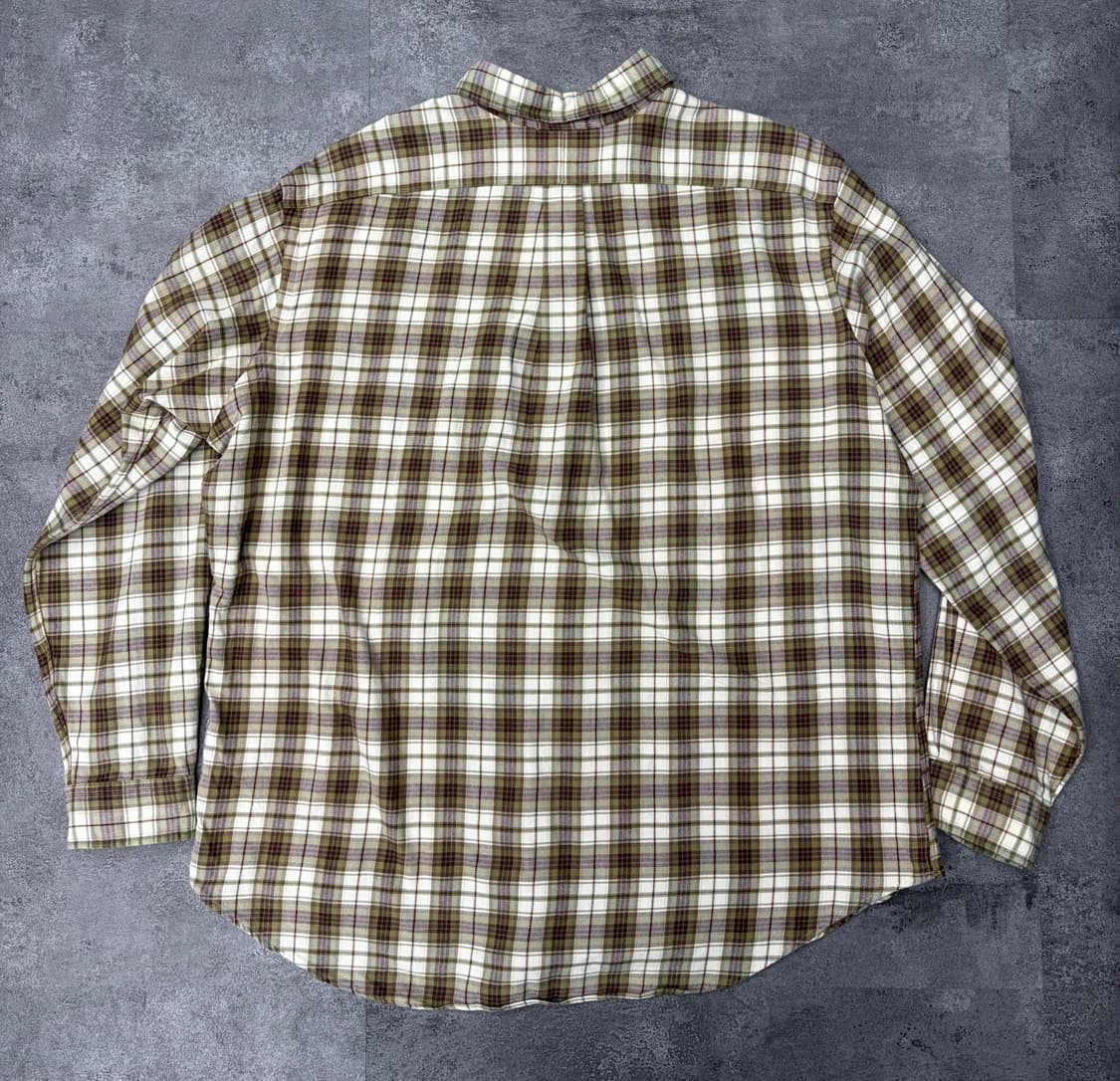 폴로 랄프로렌 플란넬 체크 셔츠 긴팔 상품이미지6