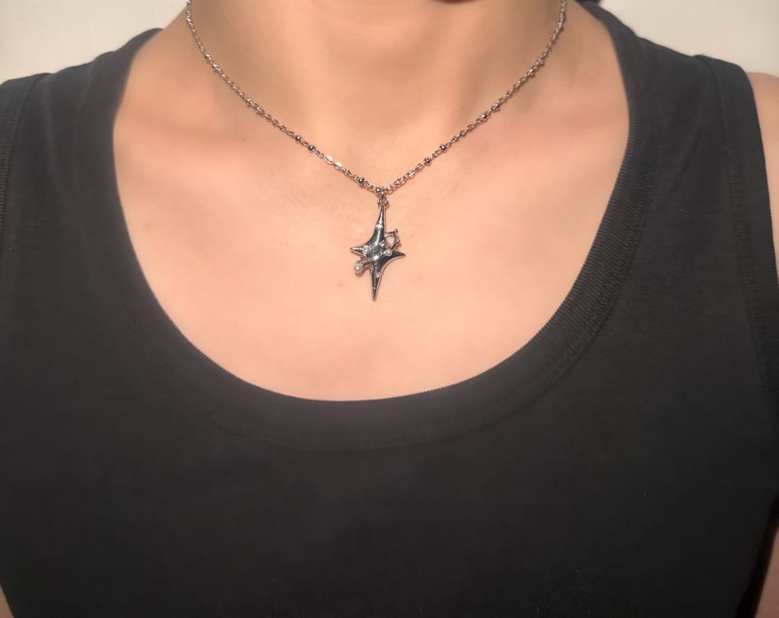 Space pearl necklace 목걸이 상품이미지5