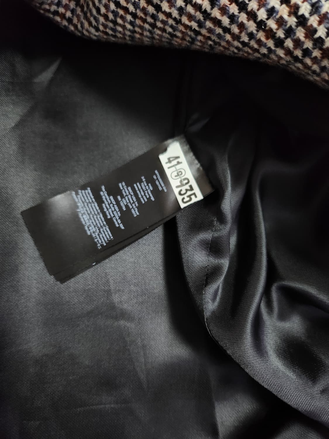 마쥬 하운드투스 여성 체크자켓 36 상품이미지4