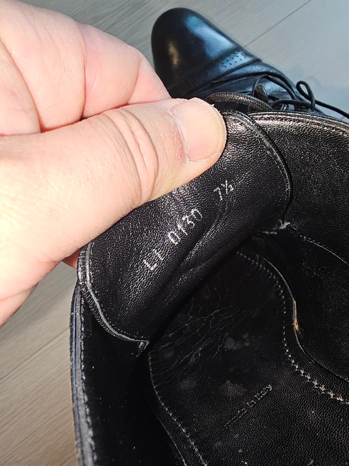 루이비통 블랙 정장 구두 상품이미지7