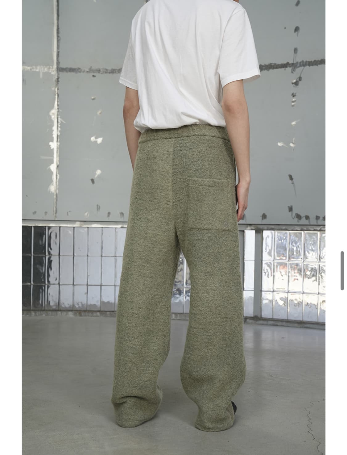 이예 울 밴딩 팬츠 상품이미지3